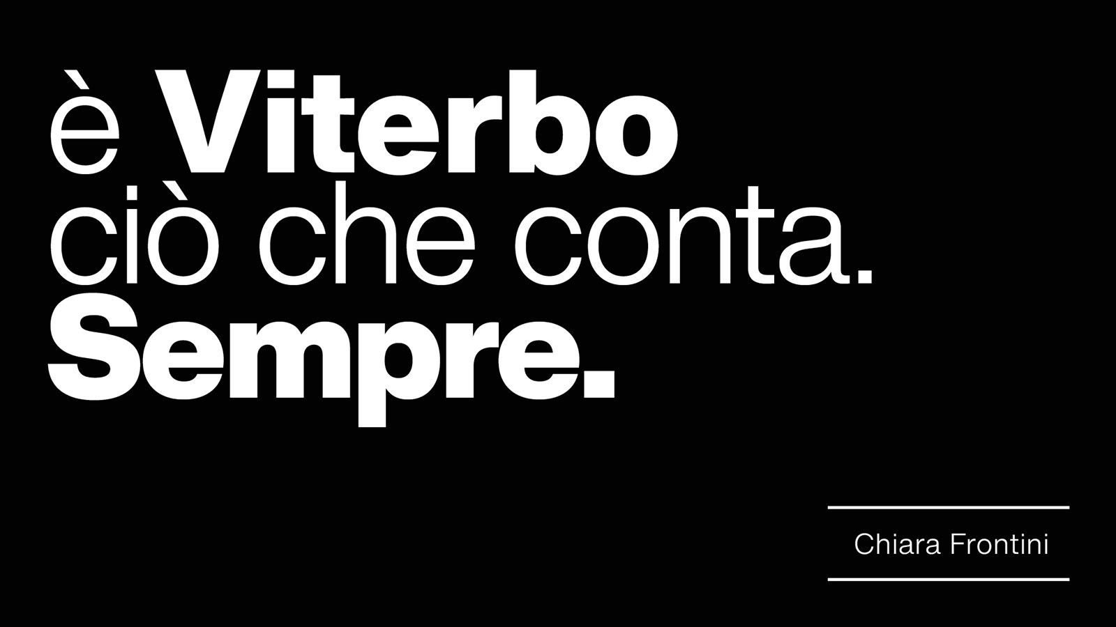 slide frontini viterbo conta